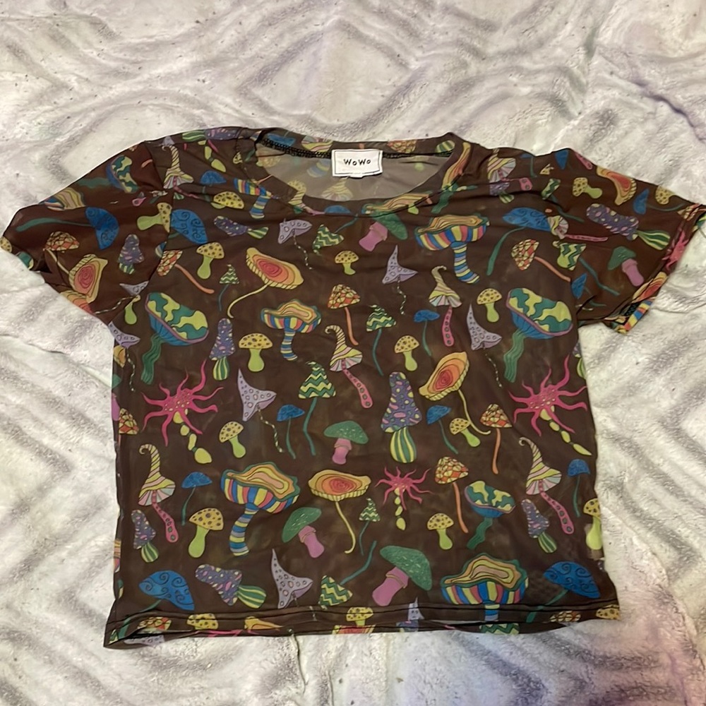 transparent mushroom top